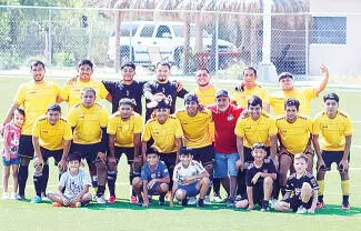 Continúa el paso firme y aplastante de 2 Amigos en la jornada 7 de la Liga Municipal de Futbol Categoría Primera Fuerza.