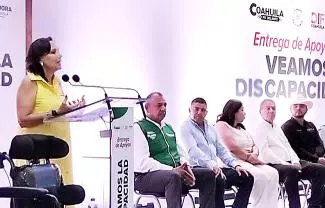 Para la entrega de apoyos para las personas con alguna discapacidad o condición en la Región Carbonífera
