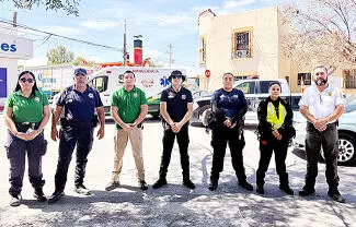 Realizan simulacro de una contingencia en la Presidencia Municipal, como parte de las acciones para fortalecer la cultura de la prevención