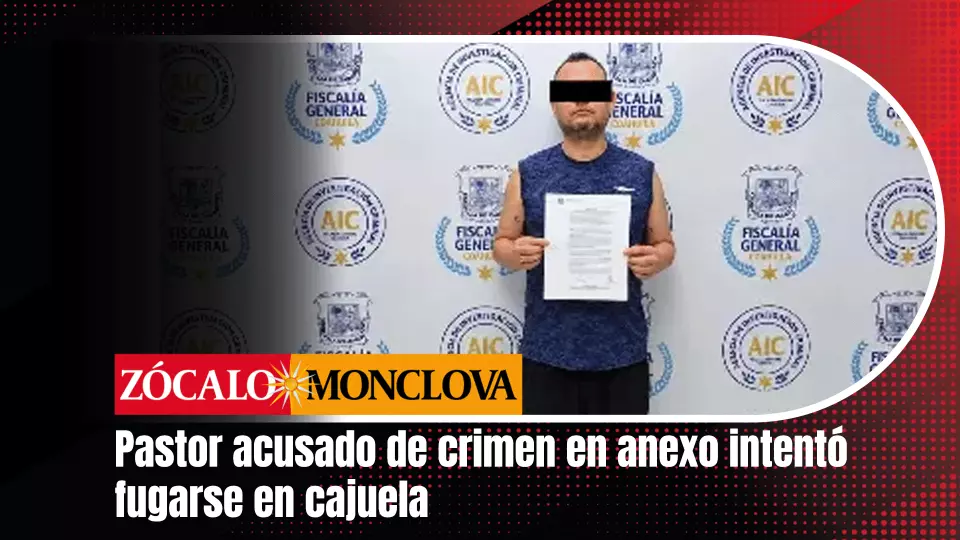 La captura del pastor, dueño del centro de rehabilitación, se logró gracias a trabajo de inteligencia de la Fiscalía del Estado y de otras corporaciones.