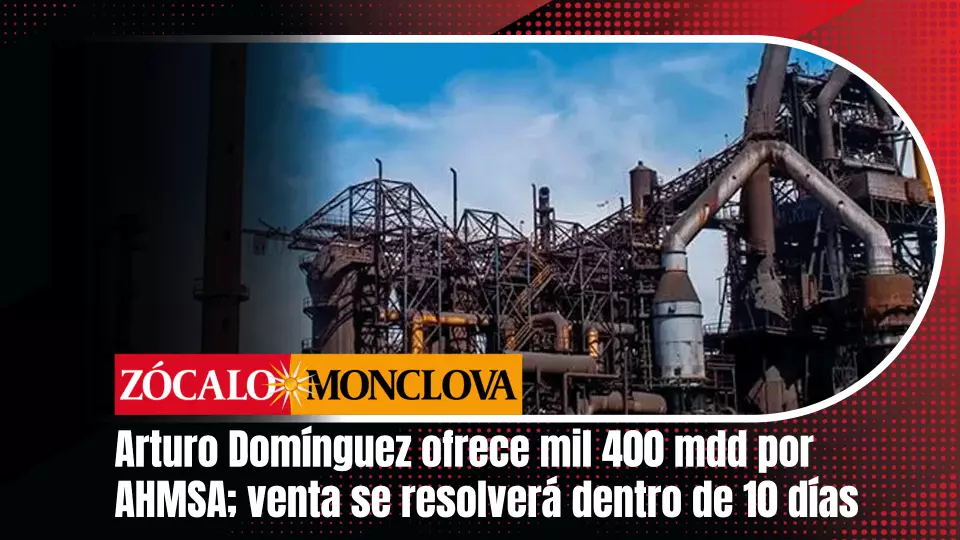 La subasta de Altos Hornos de México (AHMSA) y su filial Minera del Norte (Minosa) se realizó este viernes en la Ciudad de México, aunque al cierre