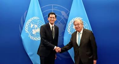 El canciller Roberto Velasco urgió a 'renovar' el organismo frente a los conflictos globales
