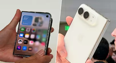 Un teléfono esperado por los fans de Apple y que irrumpe para competir con los plegables de Samsung