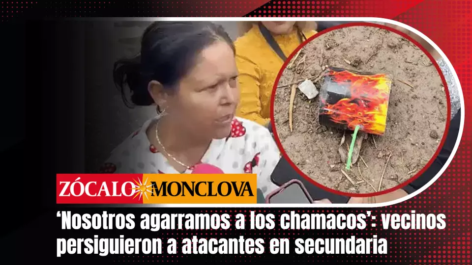 Fueron los propios vecinos quienes acudieron a la escuela después de escuchar lo ocurrido y participaron en el resguardo de los estudiantes.