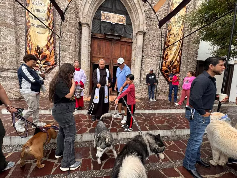 El fraile, originario de Guadalajara, señaló que incluso allá se dice de broma que las casas de los abuelitos que antes se llenaban de nietos, ahora se llenan de animales.