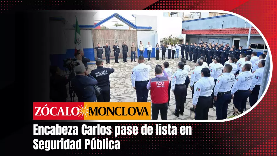 Carlos Villarreal Pérez afirmó que se mantendrá la cero tolerancia dentro de la corporación y que se seguirá invirtiendo en el Modelo Coahuilense de Seguridad