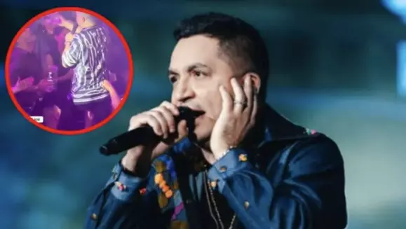 A través de redes sociales circuló el video del momento exacto en el que se puede ver como Josi Cuen comenzó a interactuar con el público como ya es una costumbre en cada show de “Juntos”.