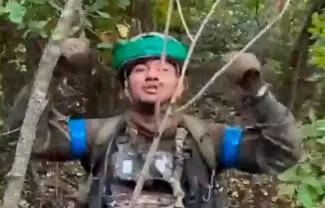 Tras difundirse un video en redes, el Gabinete de Seguridad indaga si combatientes ligados a cárteles mexicanos participan en el conflicto