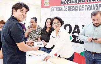 Para apoyar economía de las familias e impulsar la educación de los jóvenes