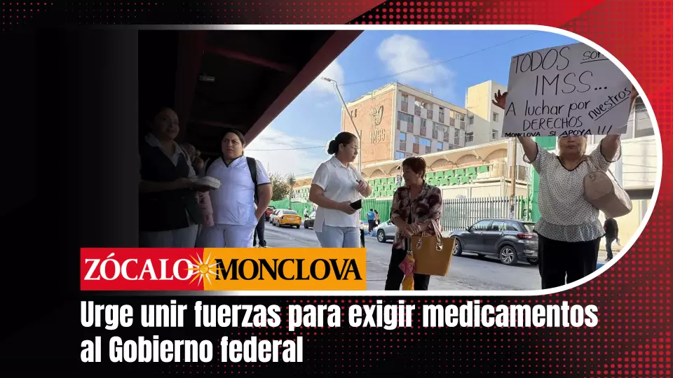 Al opinar sobre las manifestaciones del personal del IMSS, consideró importante escucharlos y que quien corresponda les dé atención.