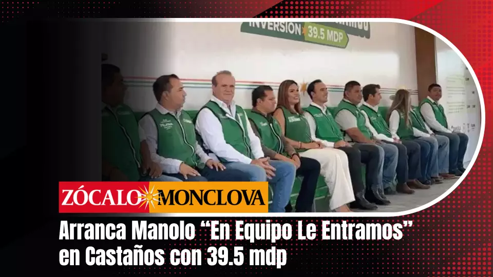 Manolo Jiménez dijo que la inversión equivale a entre 25 y 30% del presupuesto anual del municipio; a nivel estatal, el programa superará los 3 mil millones de pesos en 2026 y 2027.