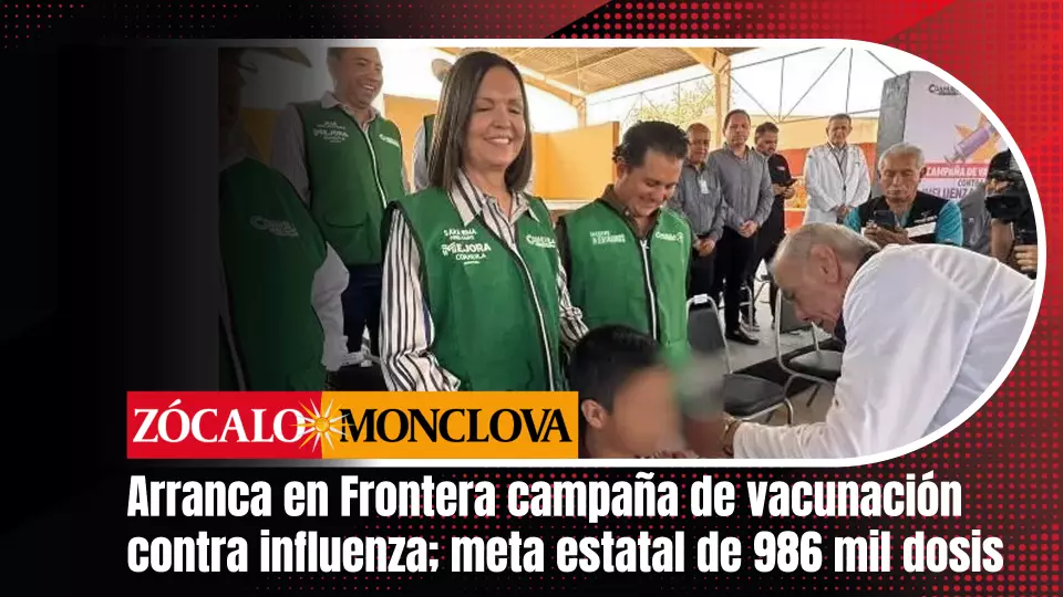 “Hoy estamos aquí por algo muy importante y eso es cuidar la salud de nuestras familias. Para nuestro gobernador la salud es una de las principales prioridades”, dijo.