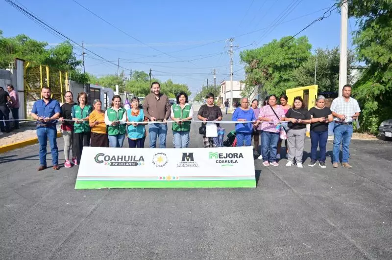 Con una inversión superior al millón de pesos, el Municipio concluyó trabajos en dos vialidades del sector.