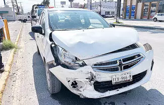 El presunto responsable fue el conductor de la camioneta, por su falta de pericia al volante