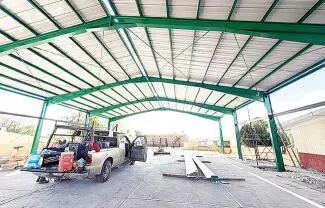 Rehabilitan planteles, aulas didácticas y construyen techumbres