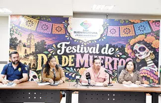 El alcalde Javier Flores dio a conocer el programa de actividades culturales que forman parte de la celebración del Día de Muertos