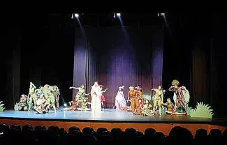 El musical “Que Plantón” se presentó nuevamente este sábado 24 de octubre en el Teatro ‘Raúl Canelo’.