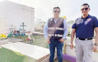 Se revisan zonas de alto y bajo riesgo en el panteón por seguridad